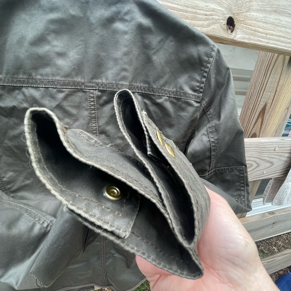 J.Crew Dark Olive Outerwear with Brass Accents - Picture 5 of 9